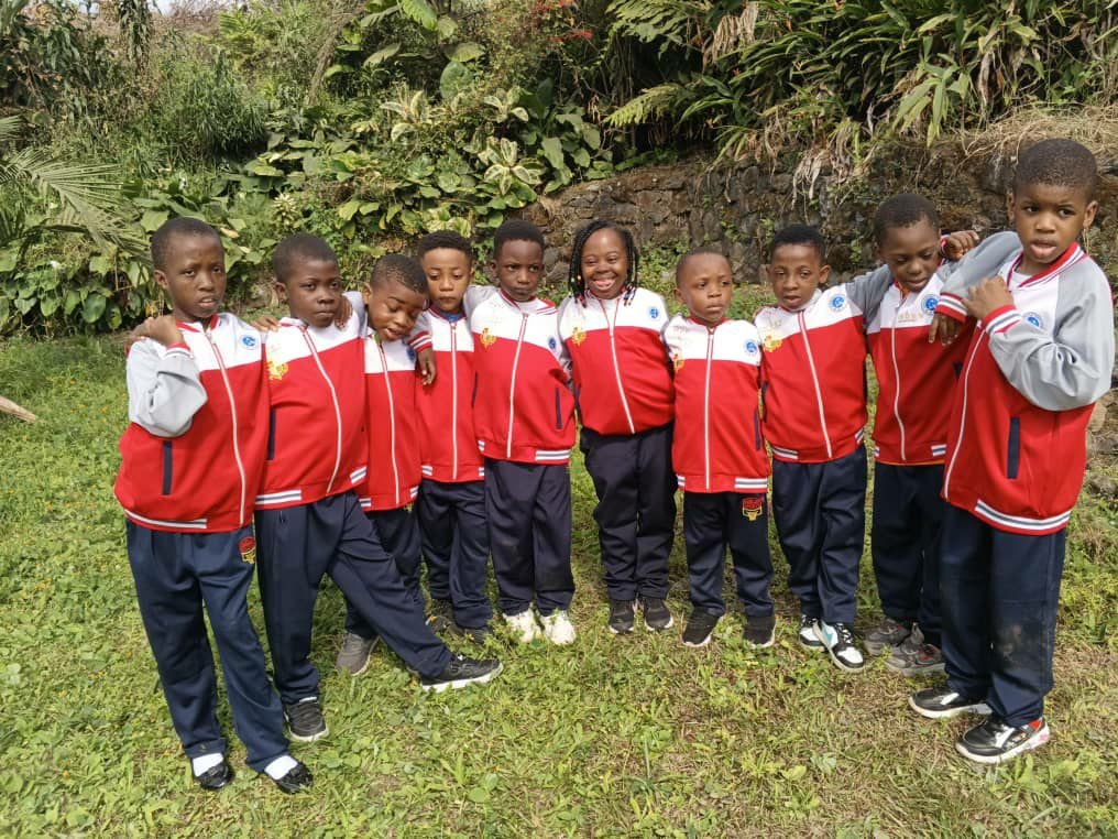 INDEV Network pupils at the school yard
